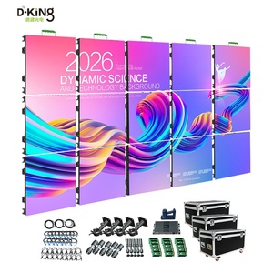 Écran LED de location D-King P2.6 P3.91 pour intérieur, mur vidéo, toile de fond de scène pour événements - Product Image 1