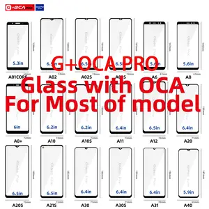 G + OCA PRO For OPPO F17Pro批发2合1前触摸屏镜头外屏幕替换玻璃，带OCA胶