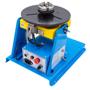 Máy định vị hàn bán tự động mini HD-10 110/220V, bàn xoay hàn, bàn xoay định vị hàn với chuck K01-65 - Product Image 2