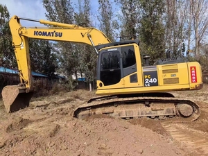 Komatsu มือสอง PC240รถตักตีนตะขาบขนาดกลางใช้งานต่ำพร้อมส่วนประกอบหลักของเครื่องยนต์อีซูซุสำหรับการก่อสร้าง - Product Image 2