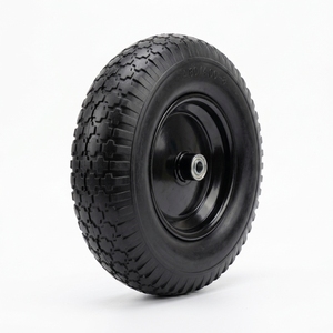 <span class=keywords><strong>Roue</strong></span> en mousse PU anti-crevaison <span class=keywords><strong>standard</strong></span> 4.80/4.00-8, <span class=keywords><strong>roue</strong></span> industrielle pleine <span class=keywords><strong>de</strong></span> 400 mm pour chariot à main - Product Image 1