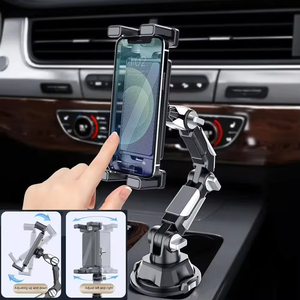 2026 Universal Car Cup Holder Dashboard Center Stack Tablet Phone Mount Mobile Phone Tablet <b>Computer</b> Bracket <b>Black</b> - Product Image 4