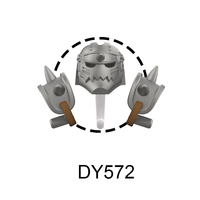 DY571-DY576 Nouvelle Arrivée de la Collection de Figurines Mini Briques de Dessins Animés Japonais, Jouet Éducatif en Plastique pour Construction