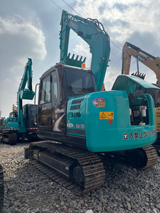 99% nouveau 7 tonnes Kobelco SK75 pelle japon utilisé d'occasion petit moteur d'origine pompe à moteur EPA CE - Product Image 6
