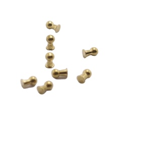 Perles en cuivre faites main DIY, fermoirs grenouille tête de moine et pinces à ongles pour la fabrication de bijoux, vente en gros, personnalisable en usine - Product Image 2