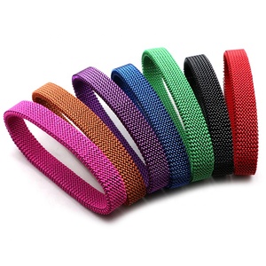Bracelet en acier inoxydable de haute qualité Odian Sale Well Splicing Band Bracelet, bracelet élastique à ressort étroit de 10 mm et 12 mm, tendance - Product Image 2