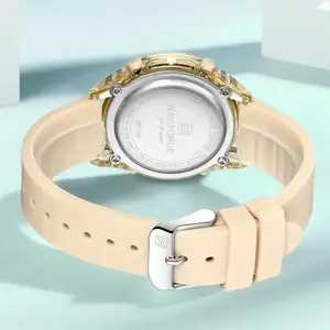 Relojes Digitales NAVIFORCE para Mujer 7108, <span class=keywords><strong>Reloj</strong></span> de Pulsera Luminoso Multifunción para Deportes al Aire Libre, Resistente al Agua, <span class=keywords><strong>Reloj</strong></span> Mujer - Product Image 5