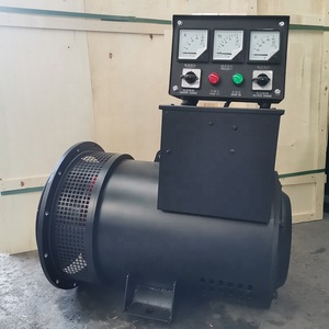 Moteur de démarrage 12V à enroulement en cuivre monophasé/triphasé AC synchrone sans balais 25 kVA 20 kW, livraison rapide - Product Image 3