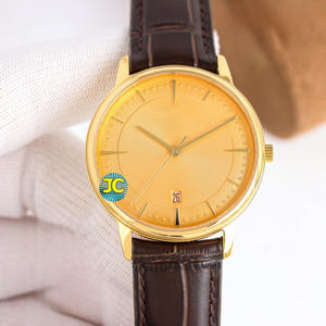 Reloj de Lujo 2025 con Esfera Dorada, Movimiento Mecánico, Luminoso, de Alta Gama, para Negocios y Moda, OEM, Personalizado, Venta al Por Mayor - Product Image 1