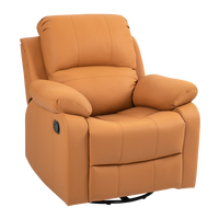 Chaise de salon multifonctionnelle réglable en cuir PVC rembourrée de qualité supérieure canapé simple paresseux fauteuil de canapé inclinable