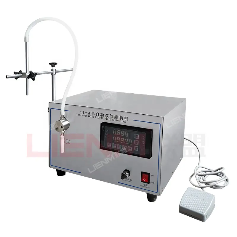 Manual Perfume Filling Machine Semi Automatic Filling Machine Liquid Oil Bottle Filling Machine By Peristaltic Pump Control