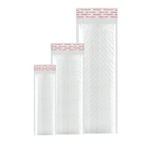 Custom Matte White 2 Mil Thickness Poly Bubble Envelope <strong>Bag</strong> Padded Mailers Wrap for Clothing Premium Bubble Package Wrap - Product Image 5