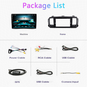 Autoradio Android pour Citroën Jumpy 3 2016 - 2021 <span class=keywords><strong>Peugeot</strong></span> <span class=keywords><strong>Expert</strong></span> 3 2016 - 2021 Space Tourer Wifi 5G Écran QLED - Product Image 6