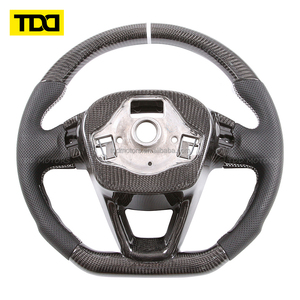 Volante de Fibra de Carbono Real TDD Compatible con Seat St Leon Cupra Mk2 Mk3 - Product Image 4
