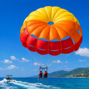 Paracaídas de Nailon para Parapente, 2x3m, Marco de Aluminio, Impermeable, Ajustable, Plegable, Seguro, Toldo para Deportes Acuáticos PS-001, Cuatro Estaciones - Product Image 1