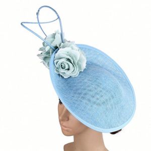New Style Fashion Feather Tea Party <b>Hat</b> Aristocratic Grand Banquet <b>Hat</b> Headpiece Fascinator <b>Hats</b> <b>for</b> Ladies - Product Image 5