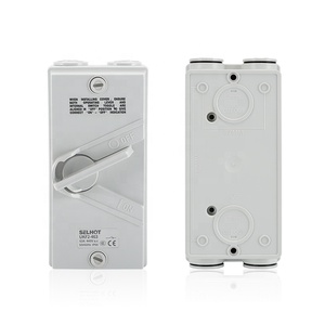 Ukf IP65 Trong Nhà/Ngoài Trời 1P Bảng Điều Chỉnh Núi Ngắt Mạch Kim Loại Không Thấm Nước Nhựa Dao Chuyển Đổi 1P Bảng Điều Chỉnh Núi Công Tắc Quay - Product Image 1