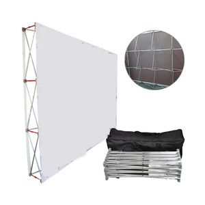 Chất lượng cao ổn định khung tùy chỉnh in thiết kế quảng cáo hiển thị thẳng xách tay Pop Up căng thẳng trở lại biểu ngữ thả - Product Image 2