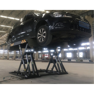 आउटडोर घरेलू कार भारोत्तोलन मशीन धातु फर्श जैक उठाने लिफ्ट लिफ्ट लिफ्ट - Product Image 1