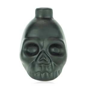 Fischio da urlo nero in ceramica urla di morte azteca - Product Image 1