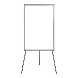 Mobile Flip Chart Stand Height Adjustable <strong>Flipchart</strong> <strong>Easel</strong> Aluminum Frame Triangle Bracket Magnetic Whiteboard 60X90 - Product Image 6