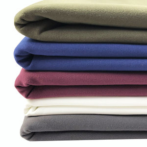 Interlock đào da <span class=keywords><strong>Polyester</strong></span> Spandex 4 cách căng bàn chải vải cho thể thao - Product Image 2