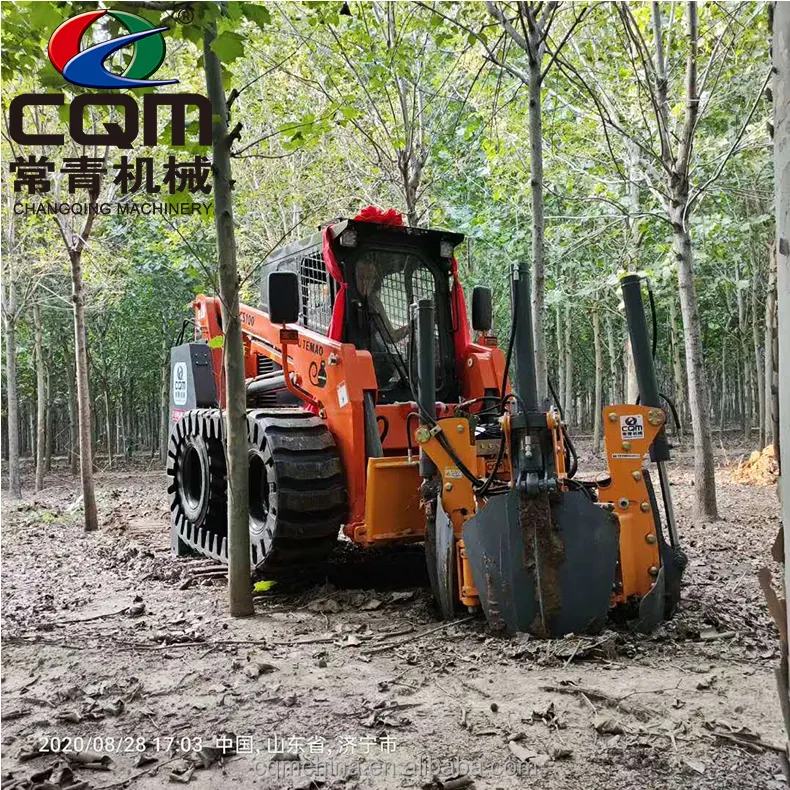 Máquina de excavación para transplantar árboles, precio de fábrica