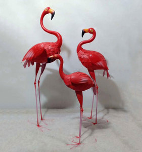 Nuovo tipo di Metallo Flamingo Prop decorazione del <span class=keywords><strong>Giardino</strong></span> di Paesaggio della decorazione di Ornamento di Nozze Decorazione Del Partito - Product Image 2