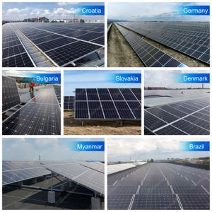 HJT太阳能电池板双玻璃680-700瓦双面半电池光伏板工业N型太阳能系统210毫米光伏组件 - Product Image 5