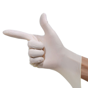 Guantes de látex - guantes de látex médicos sin polvo, guantes de látex sin polvo, precio de guantes de látex - Product Image 3