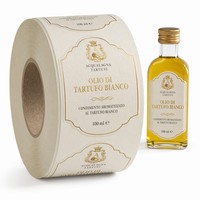 Autocollants en vinyle imperméables personnalisés, résistants aux UV et aux rayures, en feuille d'or, pour bouteilles de liqueur, vin, bière, miel, confiture