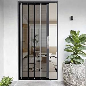 Porta in Rete Metallica Dorata - Porta Protettiva per Gatti e Topi - Porta Scorrevole Anti-Zanzare - Sandman - Product Image 4