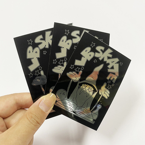 Autocollant en vinyle promotionnel personnalisé, imprimé UV, auto-adhésif, découpé à la forme, hologramme argenté, imperméable, pour motos - Product Image 5