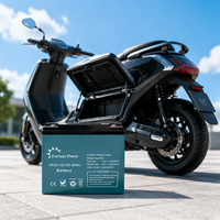 Batterie de vélo électrique Fortune Power 12V 20Ah, type gel, borne en cuivre pur, garantie 5 ans