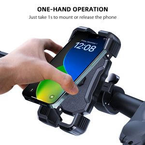 <span class=keywords><strong>Support</strong></span> de téléphone portable pour <span class=keywords><strong>moto</strong></span> Ultra-Stable de haute qualité <span class=keywords><strong>Support</strong></span> de téléphone portable pour <span class=keywords><strong>moto</strong></span> One-Touch pour une conduite plus sûre à vélo - Product Image 2
