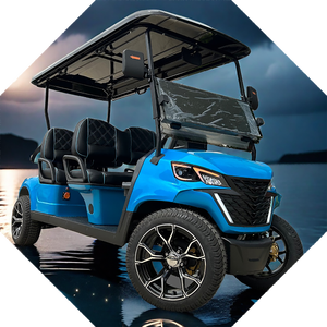 150A AC Moteur 6 places 6 passagers à distance Mini voiturette de golf électrique Street Legal - Product Image 6