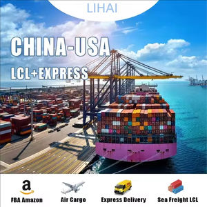 Taxas de Envio Logístico Baratas da China para o Canadá/EUA <span class=keywords><strong>LCL</strong></span>+Expresso Top10 Transportadora com Amazon FBA e Tempo de Transito de 12-25 Dias - Product Image 1