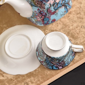 ชุดน้ำชาพอร์ซเลนลายสัตว์หรูหราสไตล์ยุโรป - Product Image 6