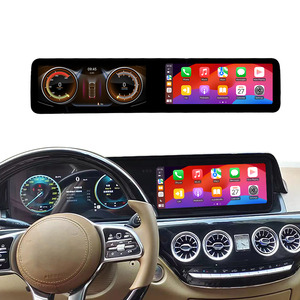 Baoshang 12.3 ''android 15 đài phát thanh xe DSP Carplay <span class=keywords><strong>GPS</strong></span> <span class=keywords><strong>navigation</strong></span> Stereo đơn vị đứng đầu cho Mercedes-Benz S 2005-2013 OBD2 RGB 2 năm - Product Image 1