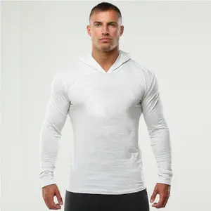 Ingor quick dry gym 1/4 quarter zip top Fitness TShirts for Men golf quarter zip t shirts Sportswear Long Sleeves men's T-shirt
