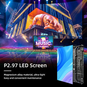 Solución de Pantalla LED Gigante de 250x250 mm, Impermeable, para Alquiler en Exteriores, Letreros de Piso para Calles - Product Image 1