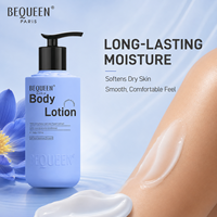 Lotion Corporelle Parfumée OEM ODM 260g Crème Hydratante Corps Nénuphar Bleu Égyptien 24H Longue Durée Parfum Lavande Barrière Cutanée