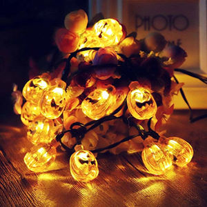 Citrouille Lanterne Araignée Chauve-Souris Motif <span class=keywords><strong>Carton</strong></span> Guirlande Lumineuse Décoration Festive Fête Éclairage Ambiant Halloween Humeur <span class=keywords><strong>Lampe</strong></span> - Product Image 5