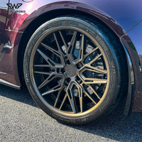 Velg Tempa Kustom 2-piece 19-22 Inch Finishing Bronze PCD 5x114.3 5*120 6*139.7  ET35 CB73.1 CB66.6 untuk bmw /F8