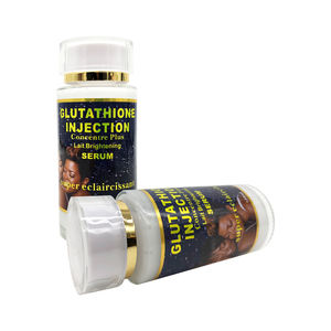 Sérum éclaircissant naturel au glutathion, marque privée OEM, élimine les taches brunes, les boutons, les taches de rousseur, hydrate, anti-âge, antioxydant - Product Image 4