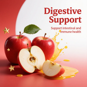 Gomitas de Vinagre de Manzana Orgánico con Vitaminas <span class=keywords><strong>B12</strong></span> y B6, Dulces Suaves de Vinagre de Manzana Sin Azúcar, Suplemento para Adultos - Product Image 6