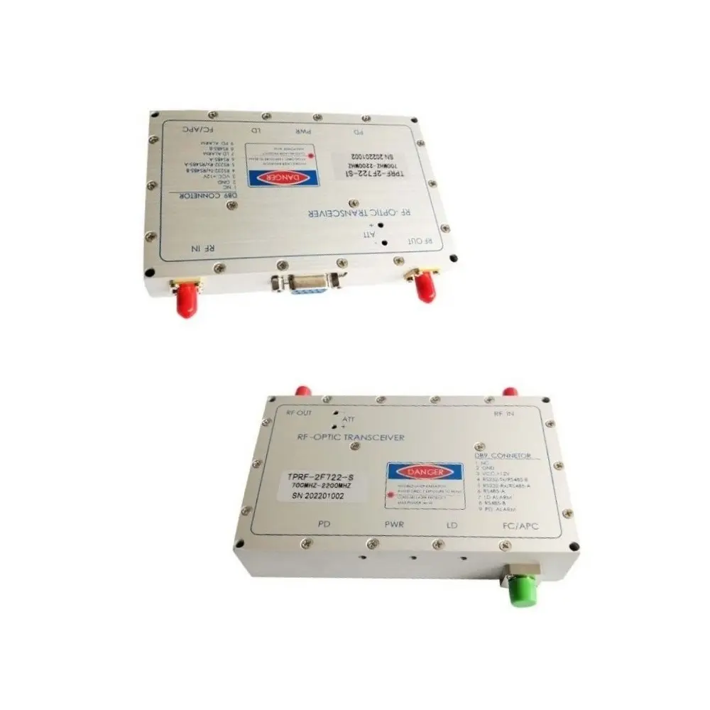 Hot Selling 700MHz - 2200MHz Analog Cellular Network Signal RF to Fiber Optical Module