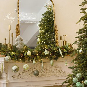 Vente en gros d'usine Honghan, sapin de Noël artificiel de luxe pour la maison, 24 mètres, en PE, avec lumières LED, pour usage intérieur, hôtel - Product Image 4