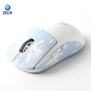 Deson เคสหนังนิ่มพิมพ์<span class=keywords><strong>ล</strong></span>ายกันลื่น/ครึ่งเมาส์สำหรับ <span class=keywords><strong>Logitech</strong></span> <span class=keywords><strong>G</strong></span> <span class=keywords><strong>Pro</strong></span> <span class=keywords><strong>x</strong></span> <span class=keywords><strong>superlight</strong></span> ผลิตภัณฑ์ยางสำหรับเล่นเกมไร้สาย - Product Image 5