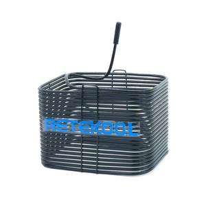 Condensateur de réfrigérateur en <span class=keywords><strong>tube</strong></span> de fil d'acier de différentes tailles personnalisé, condensateur de <span class=keywords><strong>tube</strong></span> Bundy, système de refroidissement par bobine, condensateur en fil - Product Image 6